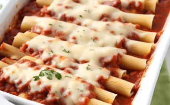 string cheese manicotti bake