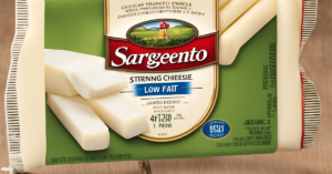 Sargento Low Fat String Cheese Nutrition