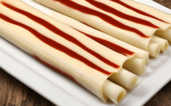 String Cheese in Manicotti