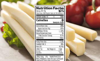 organic valley string cheese nutrition facts