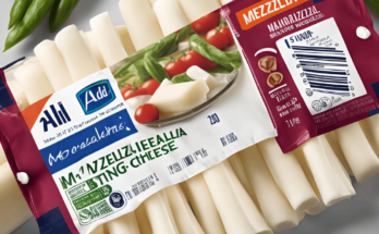 Aldi Mozzarella String Cheese