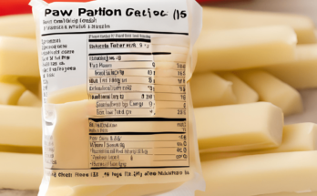 Paw Patrol String Cheese Nutrition Facts